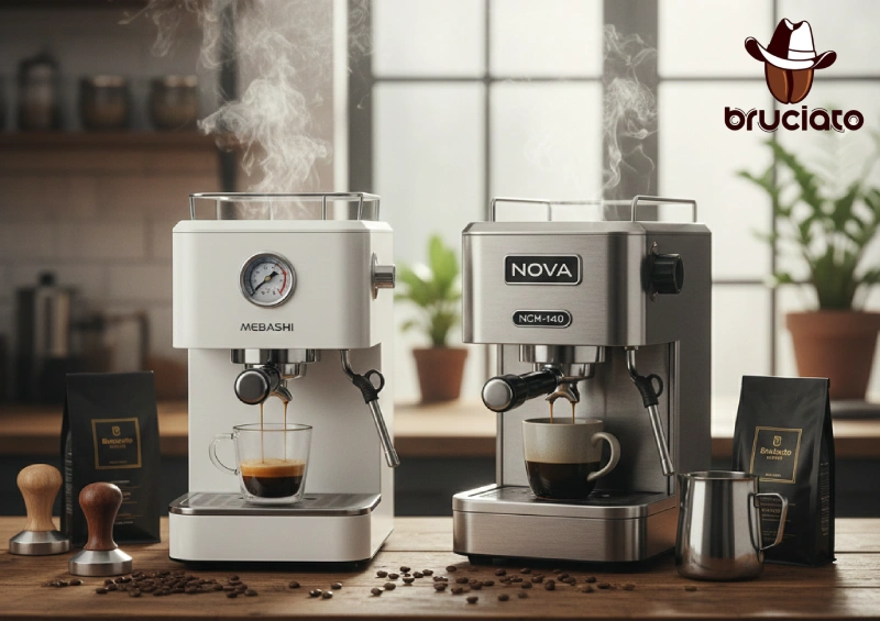 اسپرسو ساز مباشی و مقایسه با نوا